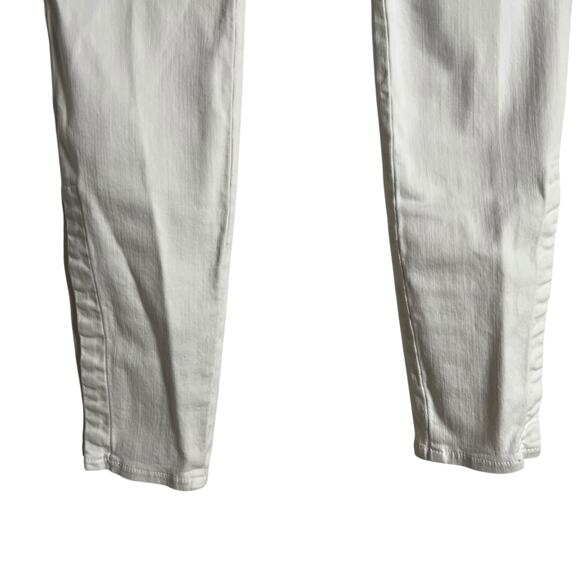 L’Agence White Side Slit High Rise Denim Skinny Jeans Size 25 - Picture 4 of 9